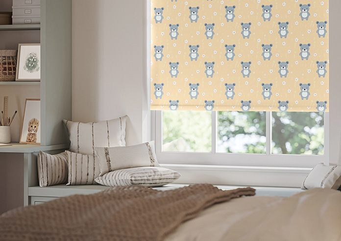 Teddy Trails, Cream - Twist&Fit Roller Blind - Image 5